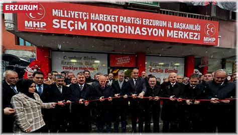 MHP seçim koordinasyon merkezi açıldı